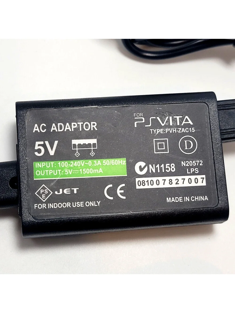 PS Vita 2000 AC Power Charger For Sony PlayStation Vita PSV 2000 (PCH-2000)